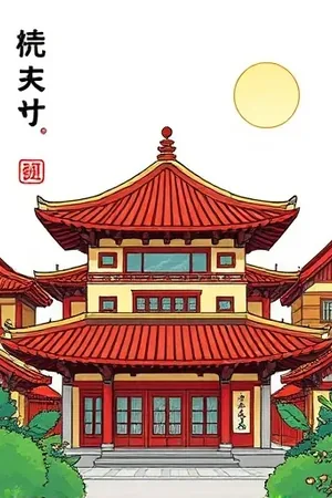 青瓷瓶中的小妖封面，一只巴掌大的妖精坐在瓶口边缘